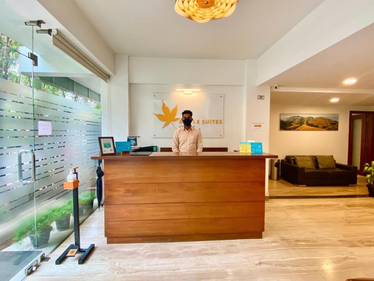 Maple Suites, Serviced Apartments Бангалор Екстериор снимка