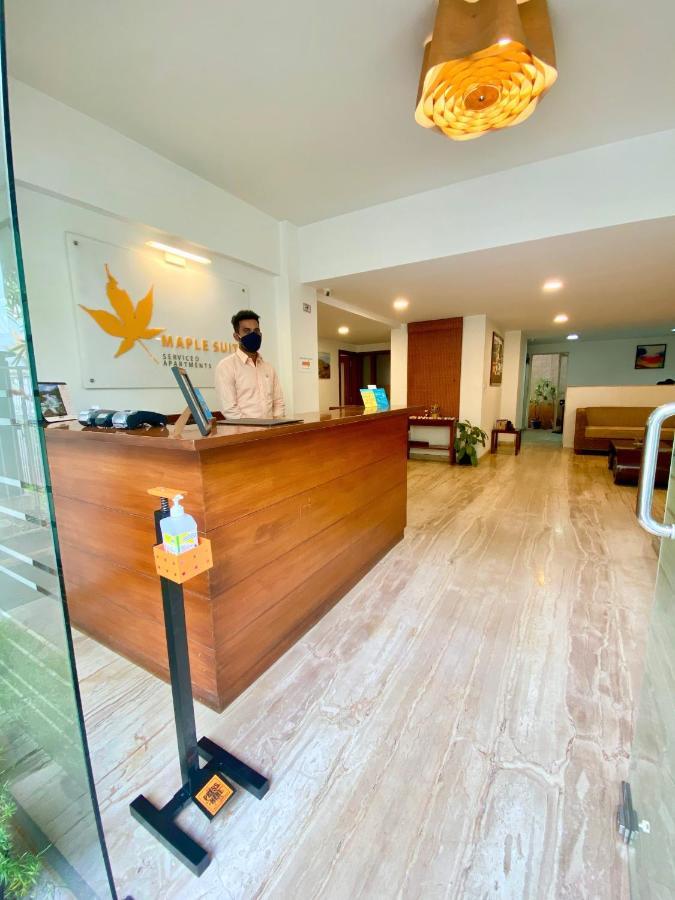 Maple Suites, Serviced Apartments Бангалор Екстериор снимка